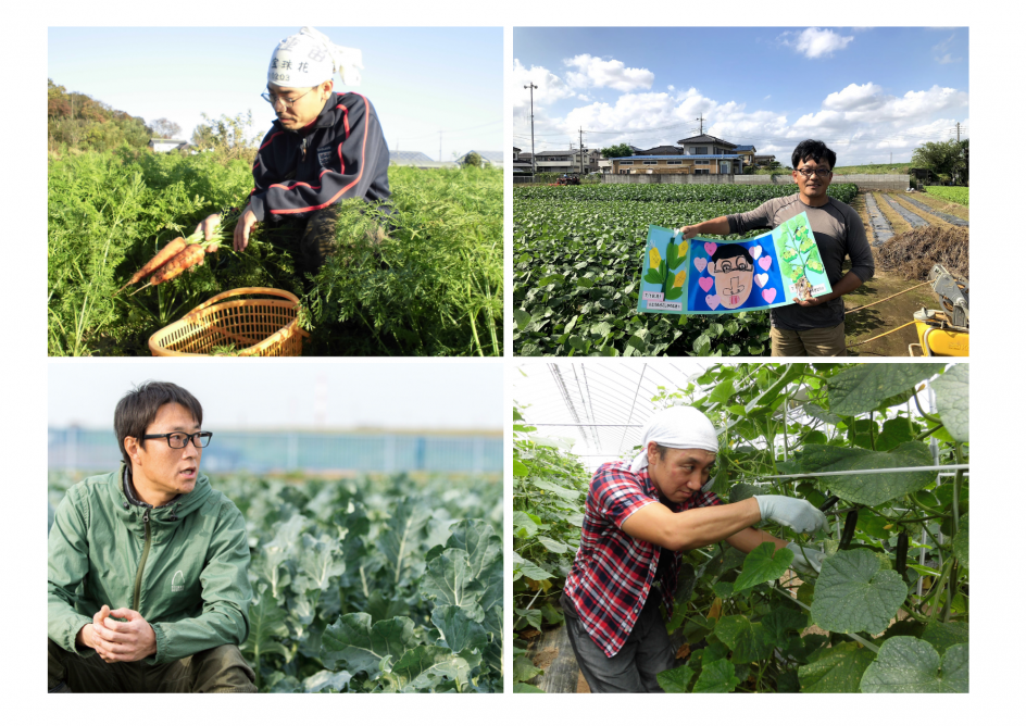 杉戸町若手農家の皆さん 